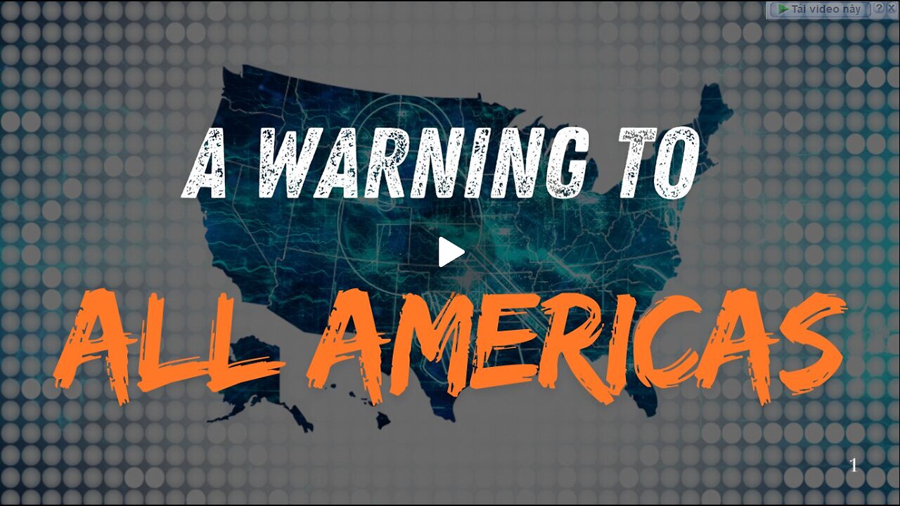 'A Real Warning For America - You Might Wanna Watch This Video Right Away' Today 12-1-24.