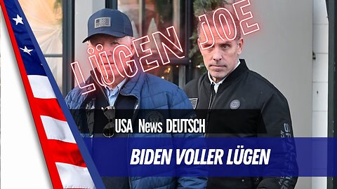 Joe begnadigt Hunter - Bidens unehrlicher Abgang