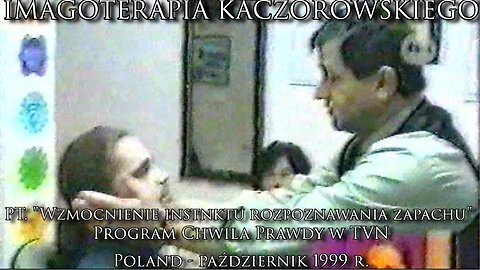 SIŁA SUGESTII, HIPNOZA PROGRAMOWANIA, WZMOCNIENIE INSTYNKTU ZAPACHU, PROGRAMCHWILA PRAWDY, PSYMANIPULACJA, WIZJE /TV TVN 1999