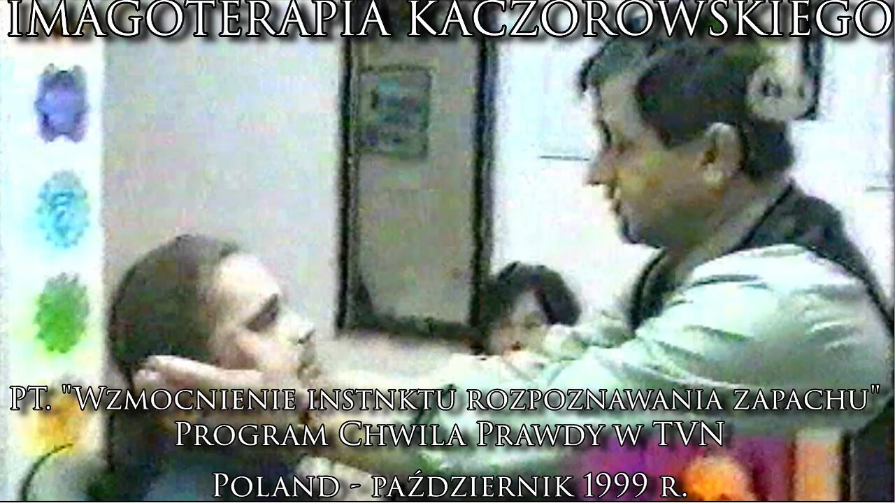 SIŁA SUGESTII, HIPNOZA PROGRAMOWANIA, WZMOCNIENIE INSTYNKTU ZAPACHU, PROGRAMCHWILA PRAWDY, PSYMANIPULACJA, WIZJE /TV TVN 1999