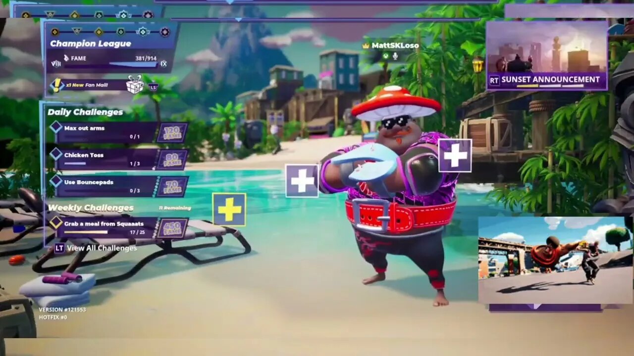 Rumbleverse Battle Pass ou Brawlla Bills em qualquer plataforma