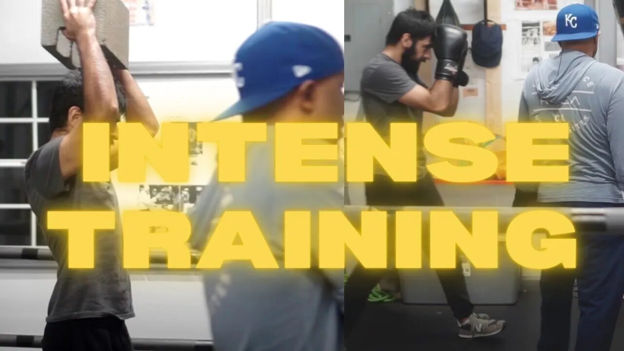 BOXING TRAINER PUTS US THRU WARRIOR TRAINING