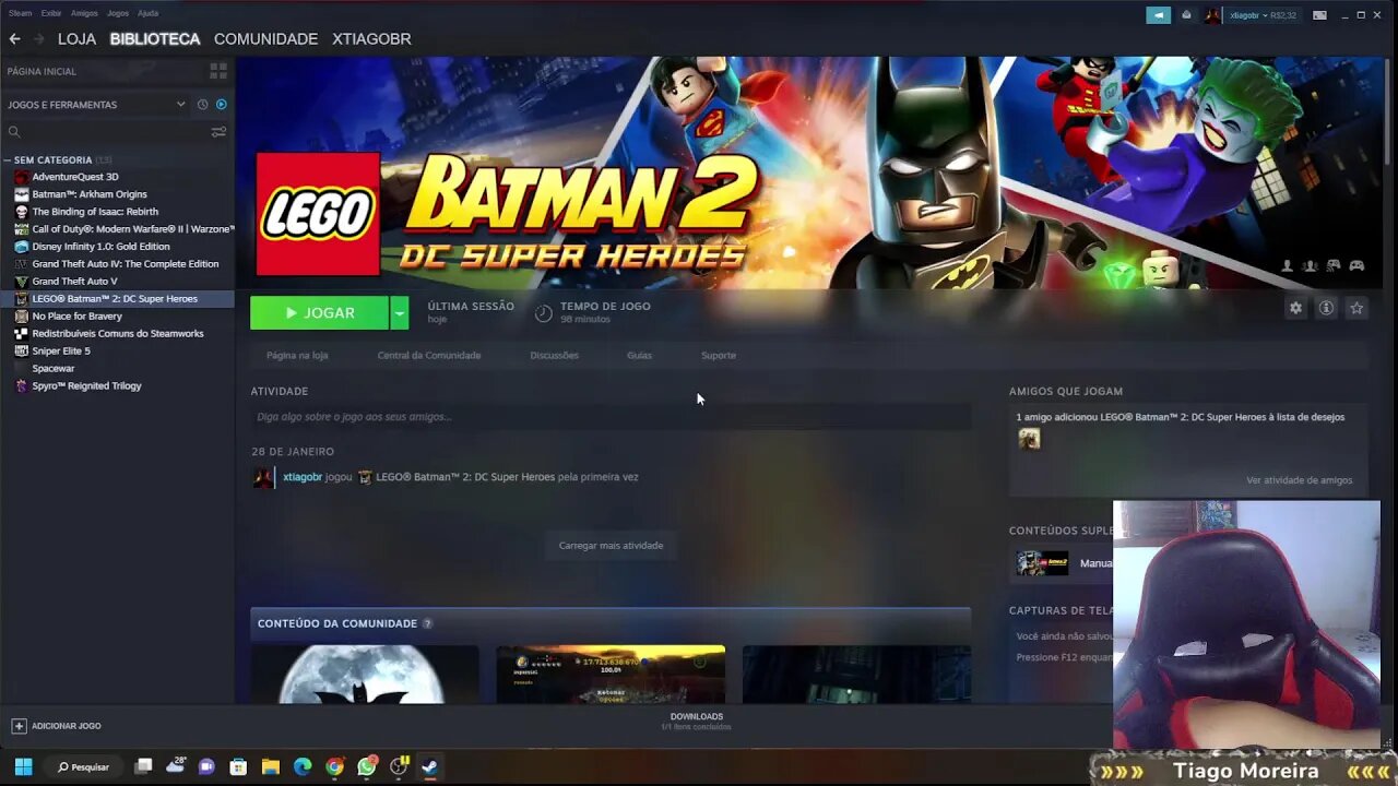 Lego batman 2 Inicio de Gameplay PT-BR Português