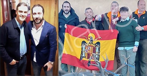 La relación de Aldama Con Pedro Sánchez y Delcy Rodríguez. El avión y las maletas. Bandera de Franco