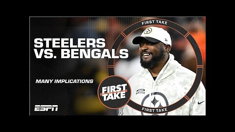 Stephen A. Smith thinks Steelers vs. Bengals is VERY SIMPLISTIC 🍿 | First Take