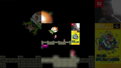 #ParteFinal - Desafiando o Bowser em Super Mario World (SNES) #Shorts