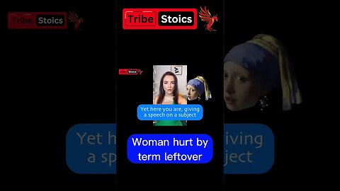 Woman hurt by the term “leftover” & trys to cop on Tik Tok #redpill #shorts