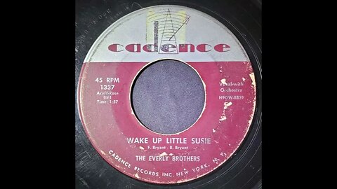 The Everly Brothers – Wake Up Little Susie