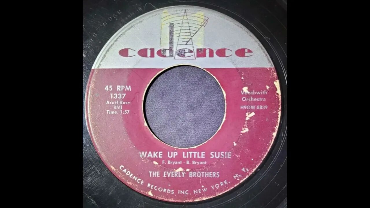 The Everly Brothers – Wake Up Little Susie