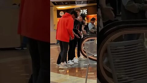 I can't believe they fell for THIS 😂 #prank #publicprank