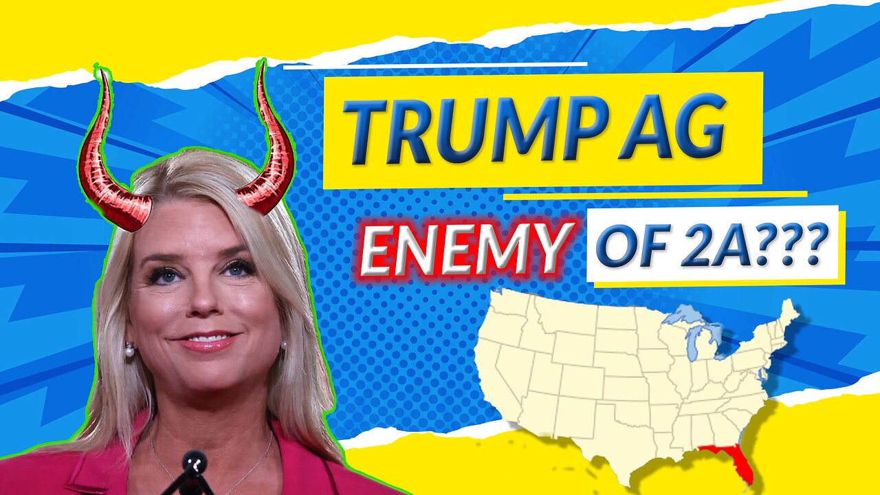 Trump's AG Pick Pam Bondi is TROUBLE!