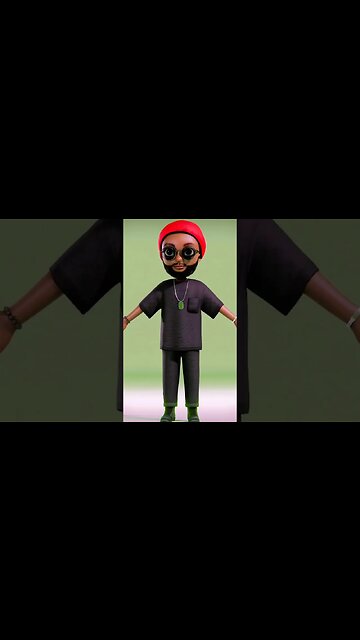 3d stylized character