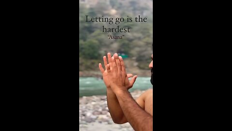 Letting go is the hardest asana#yoga #motivation #yogaculture #yogalnspiration #yogateacher #yogafit