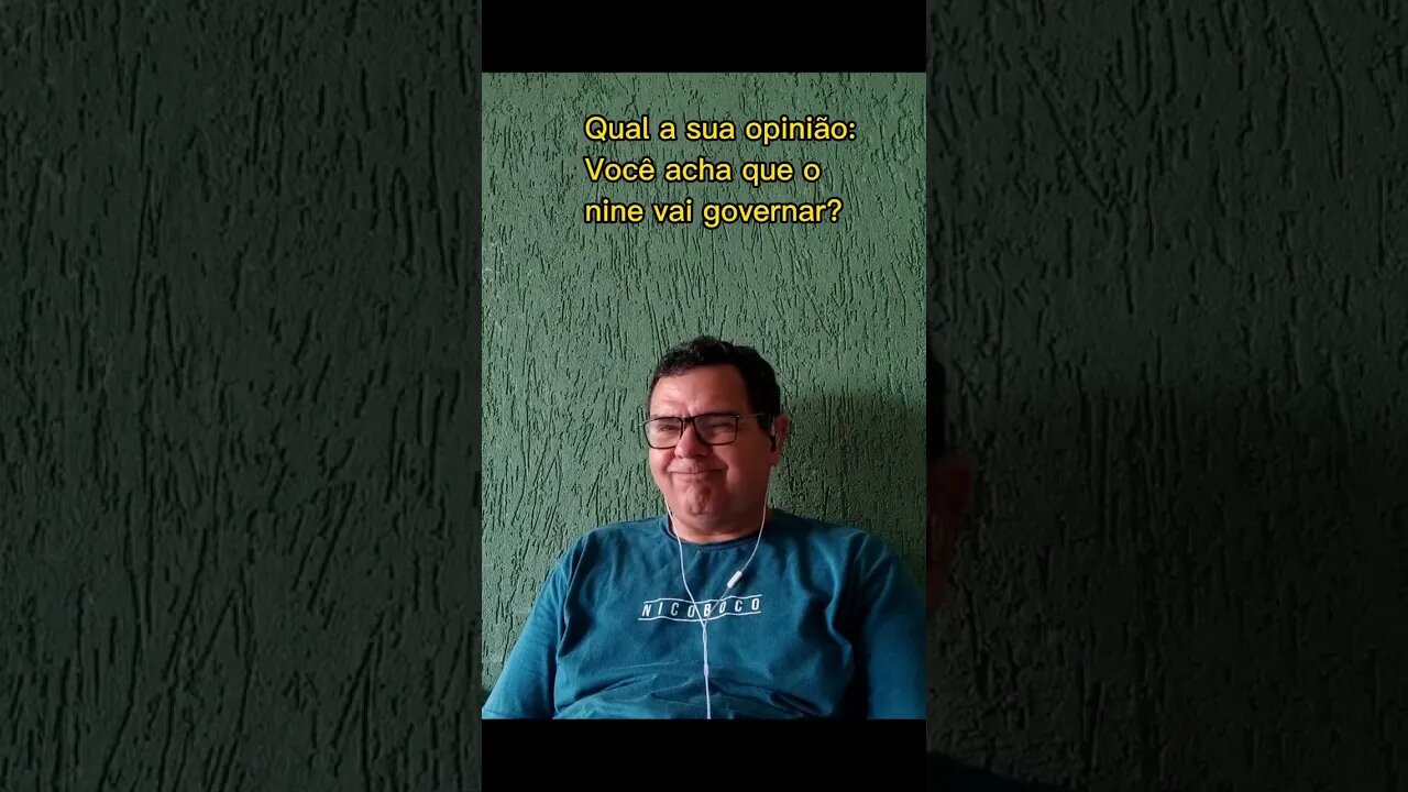 Qual a sua opinião:Você acha que onine vai governar?
