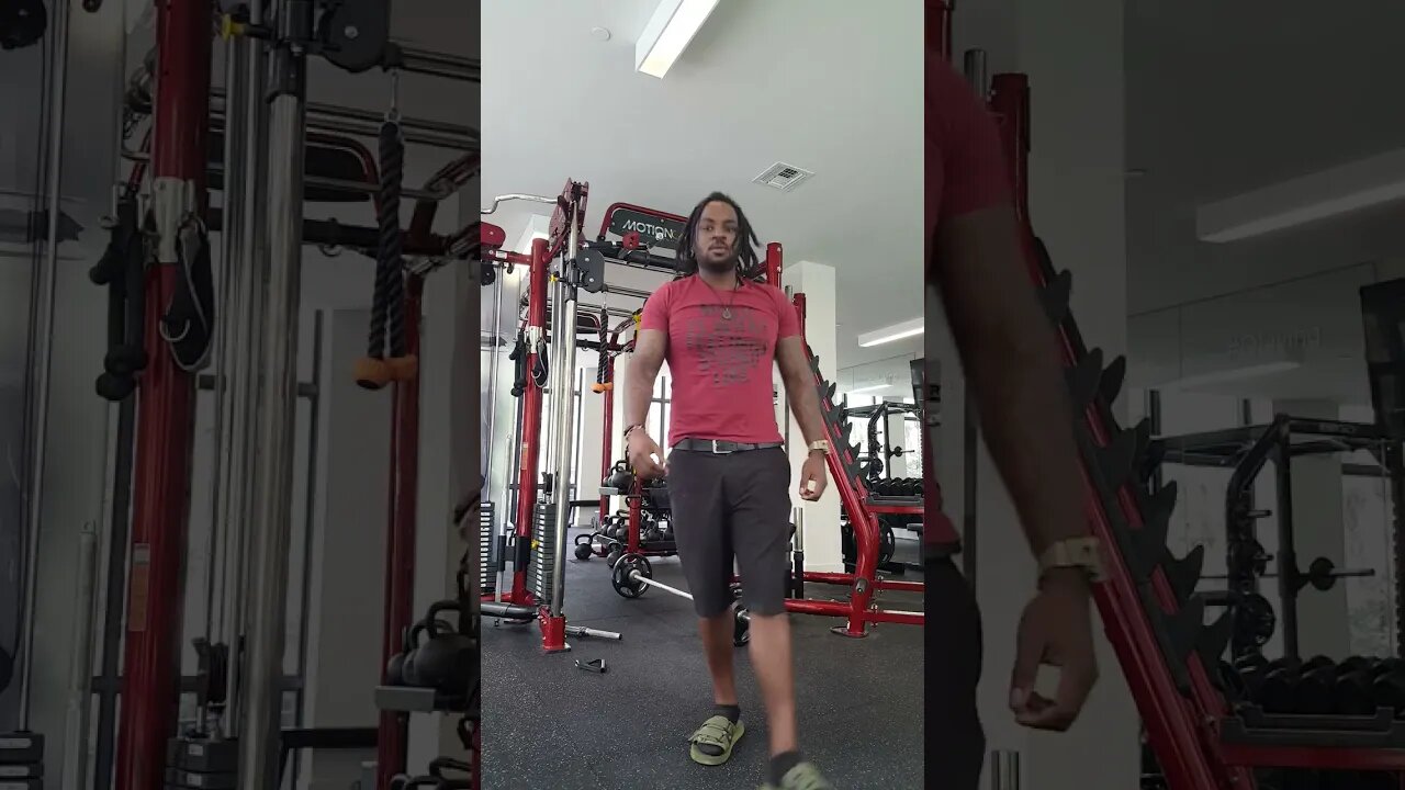 back in America, the matrix huh hit the weight room