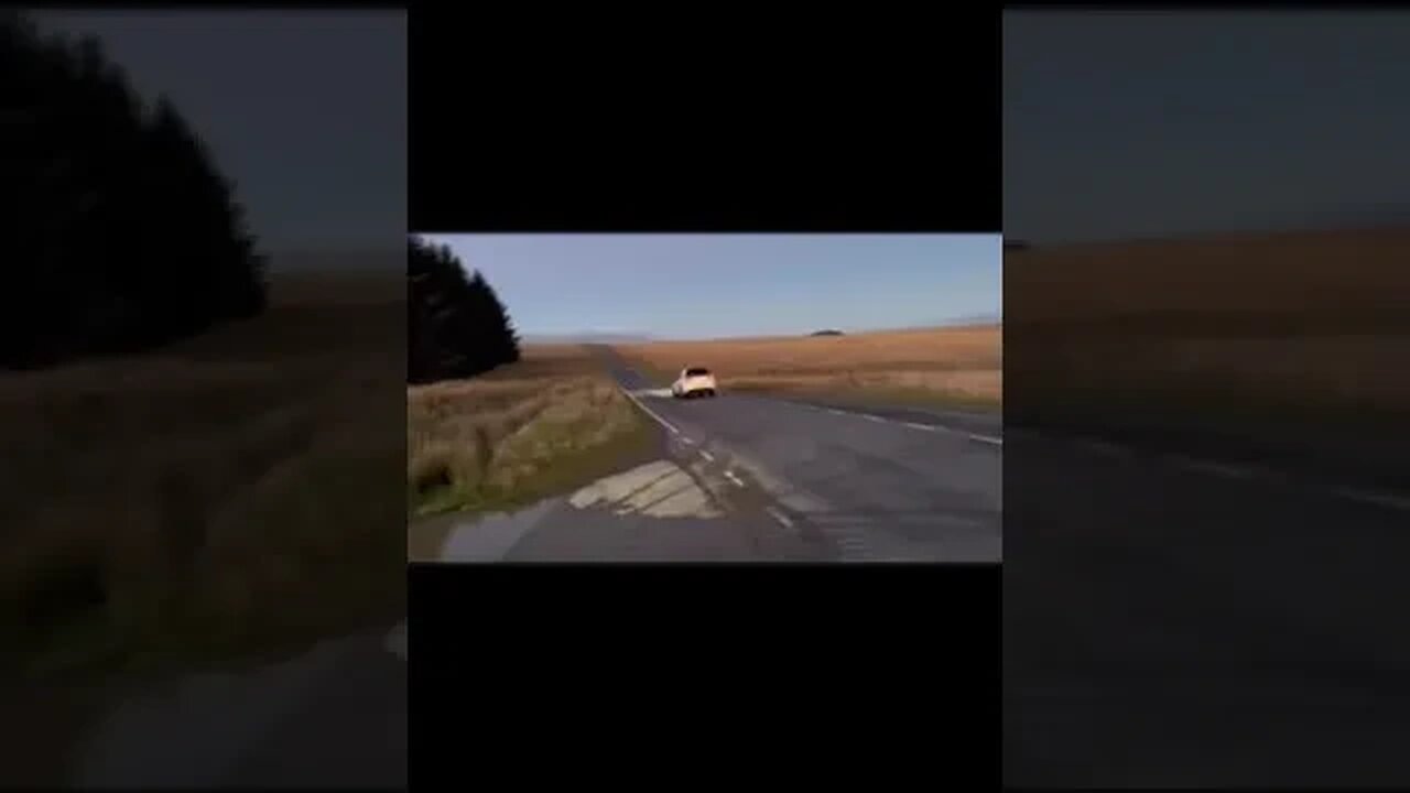 CAR GETS AIRBORNE