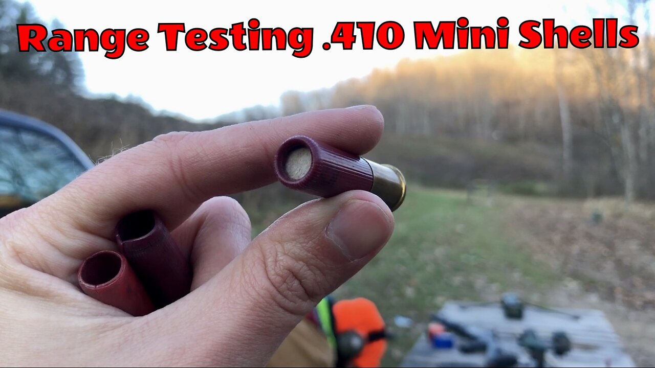 Function Testing 2” .410 Mini Shells In A Mossberg 500E