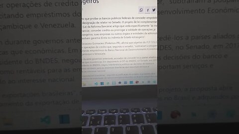 PLP 105/2022 Projeto proíbe bancos federais de emprestar a governos estrangeiros ... que deu calote💸