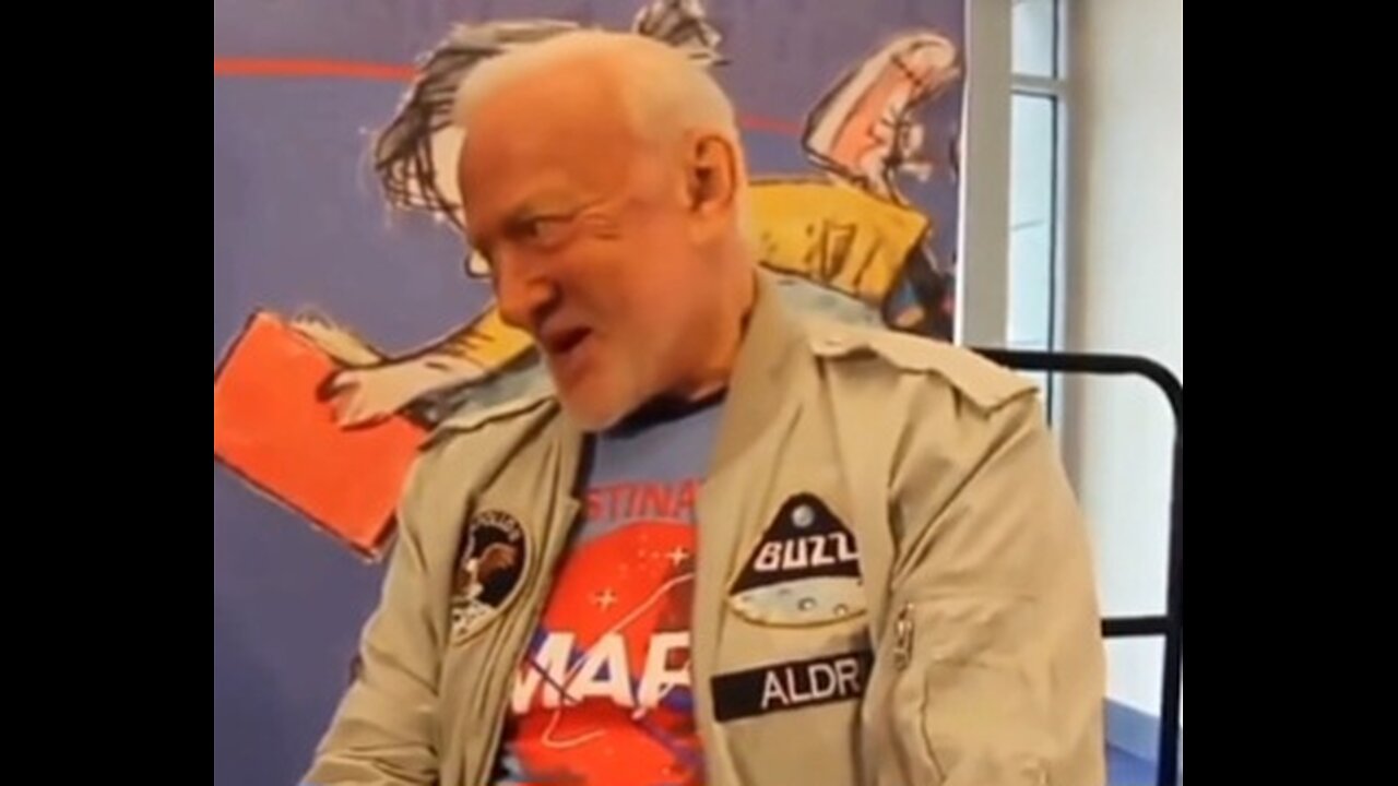 BUZZ ALDRIN ADMITTING THAT AMERICA NEVER WENT TO THE MOON TO AN 8YR OLD KID