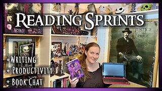 LIVE READING & WRITING SPRINTS WITH FRIENDS @KashasBookSematary @fictionalhangover (Claire) booktube