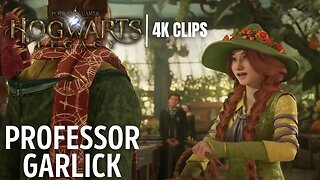 First Herbology Class, Meeting Professor Garlick | Hogwarts Legacy 4K Clips