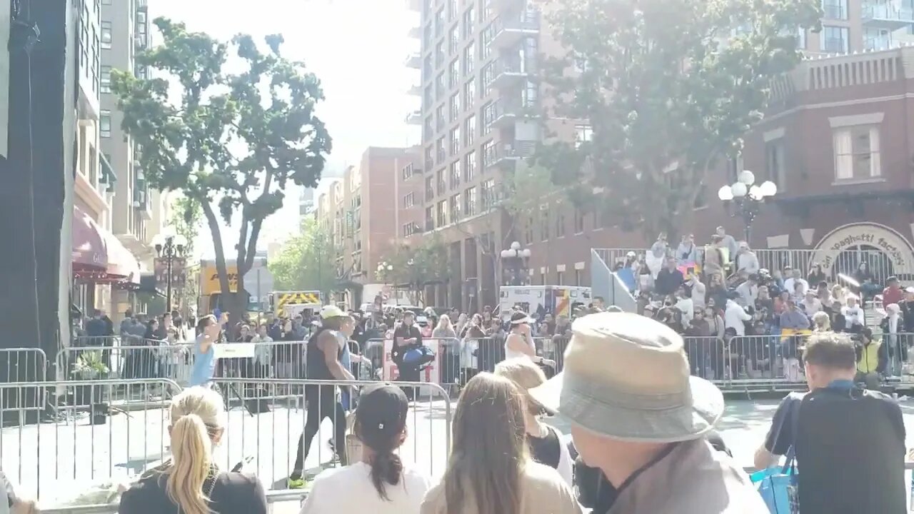 Rock n Roll Marathon Finish Line Downtown San Diego 2022