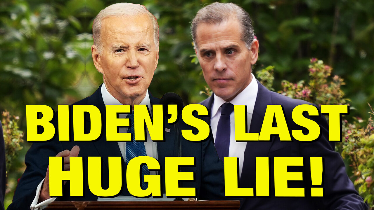 Biden’s SCANDALOUS Pardon Of Son Hunter!