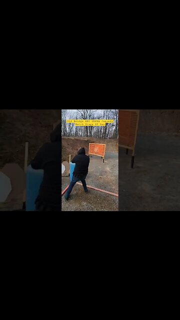 🤯🫡OBRPC #uspsa January Match Stage 03 Dan #unloadshowclear #ipsc
