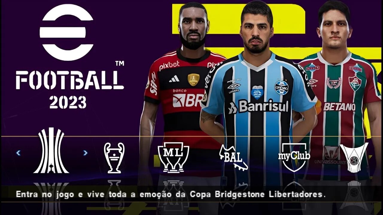 PES Sul Americano 2023 PPSSPP Brasileirão Atualizado