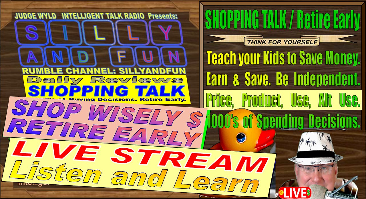 Live Stream Humorous Smart Shopping Advice for Thursday 04 25 2024 Best Item vs Price Daily Talk