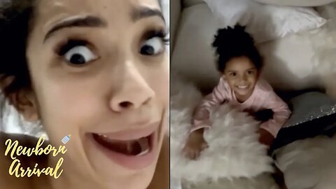 Erica Mena Catches Daughter Majesty Taking The Couch Apart During Phone Call! 😱