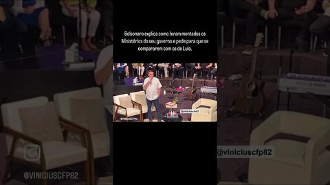 Bolsonaro explica como foram montados os Ministérios do seu governo