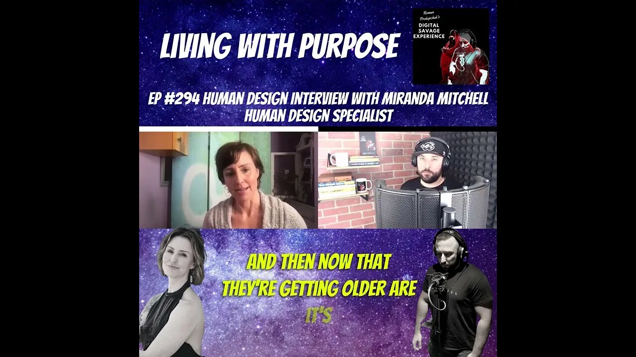 Living With Purpose - Clip From Ep 294 Human Design With Miranda Mitchell Human Design Specialist