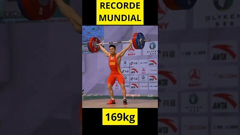 RECORDE MUNDIAL de Arranco. 169kg de Shi Zhiyong (73kg) #Shorts