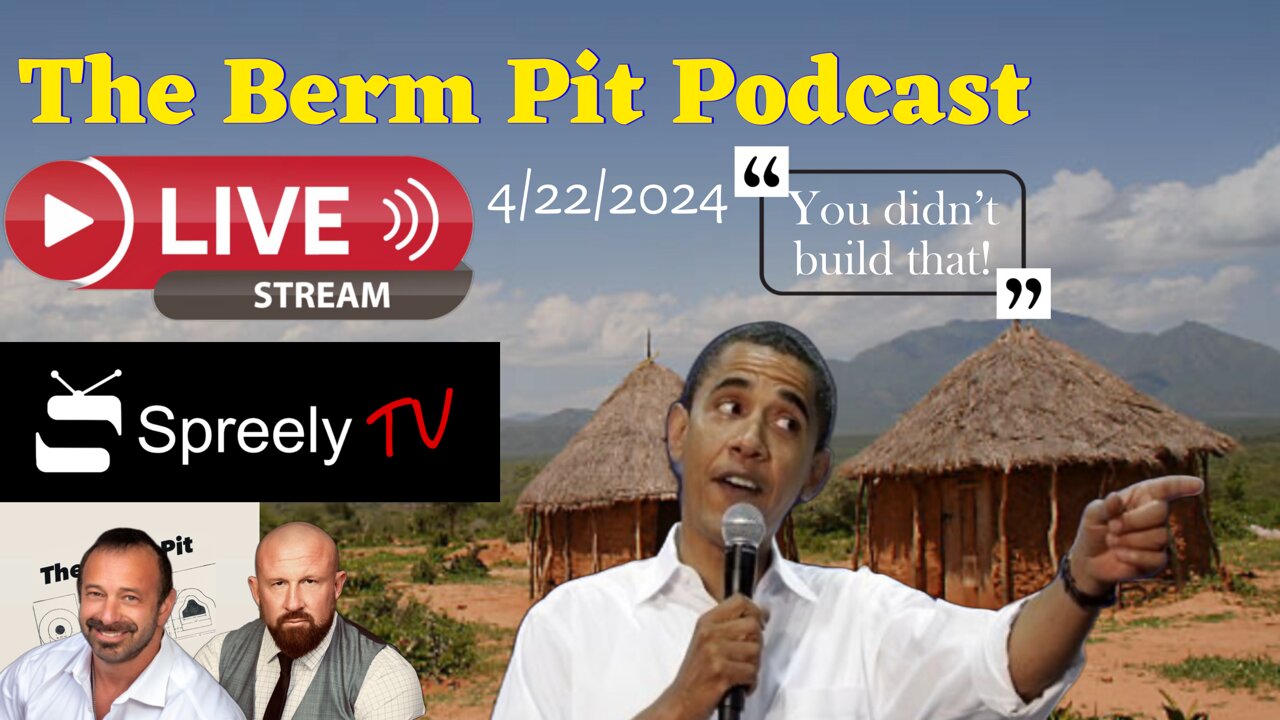 The Berm Pit Podcast live on Spreely TV 4/22/2024