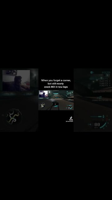 When you forget a corner but still nearly crack a million into laps #nfscarbon