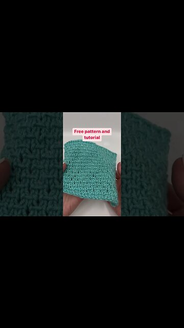 Make the dashes stitch with my video tutorial. #knitting #knittutorial #knitstitchpattern