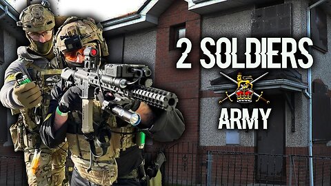 2 Ex British SOLDIERS Play Airsoft And Destroy EVERYONE!