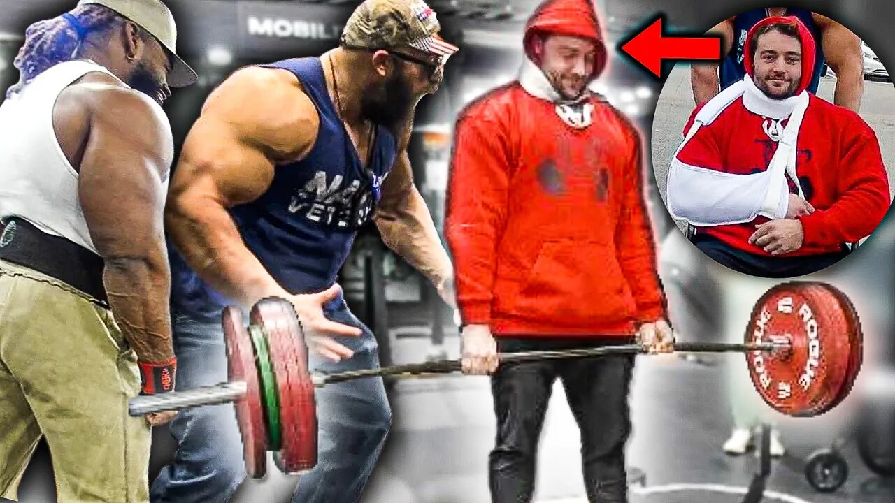 ELITE POWERLIFTER Acts DISABLED, Then SHOCKS People in the Gym Prank