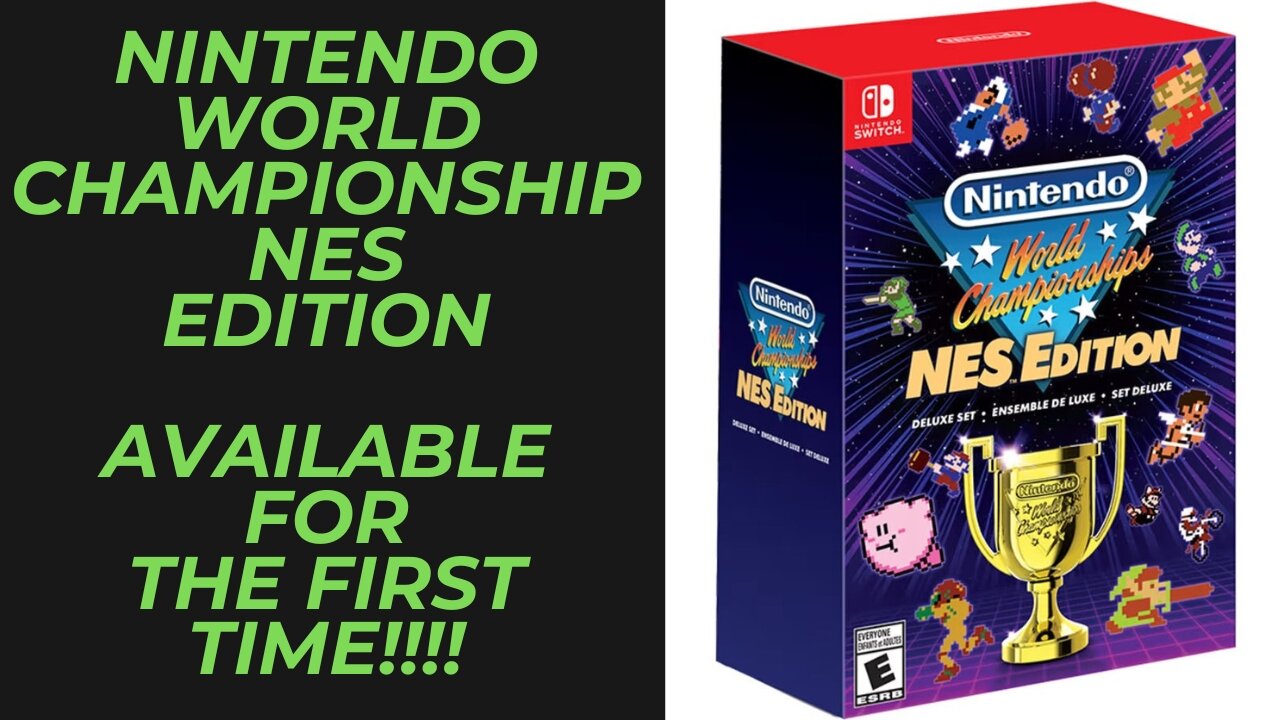 Nintendo World Championships: NES Edition Deluxe Set Available to the Public For the First Time!!