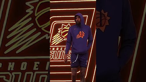 First Look Of KD In Suns Gear #shorts