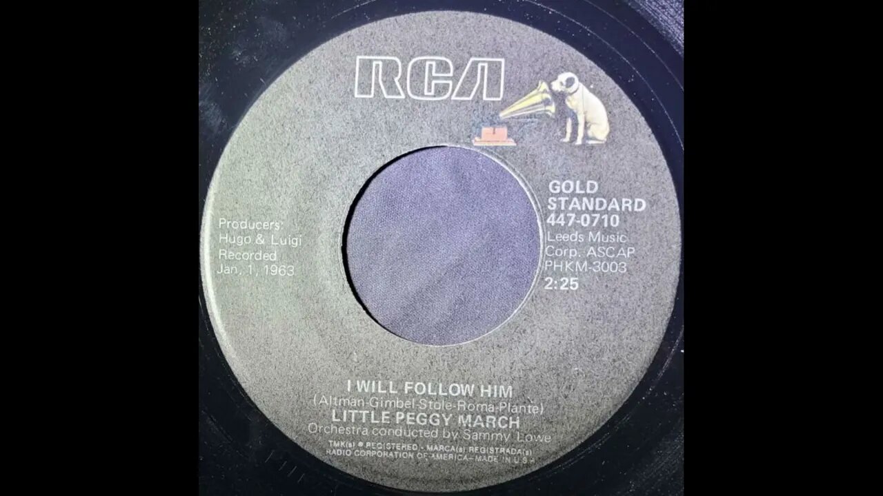 Little Peggy March, Sammy Lowe – I Will Follow Him