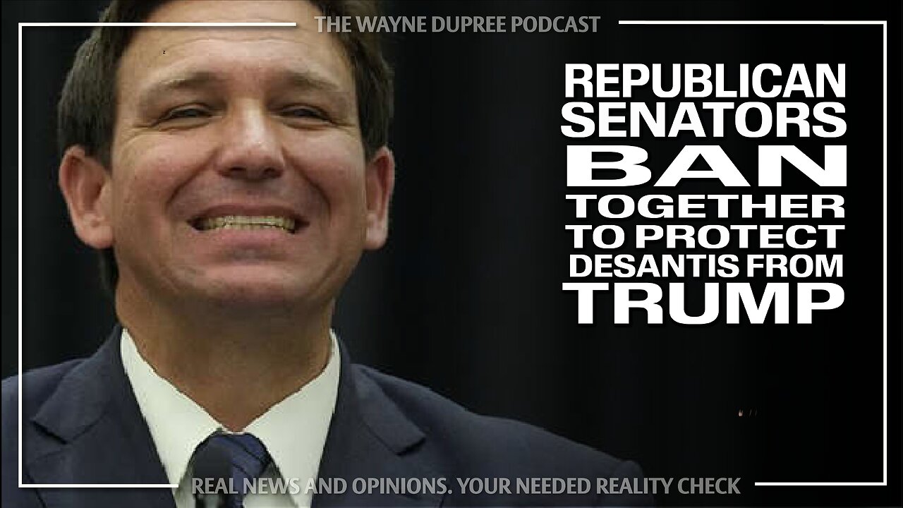 SHOCK! Republican Senators Defend DeSantis Against Trump Attacks