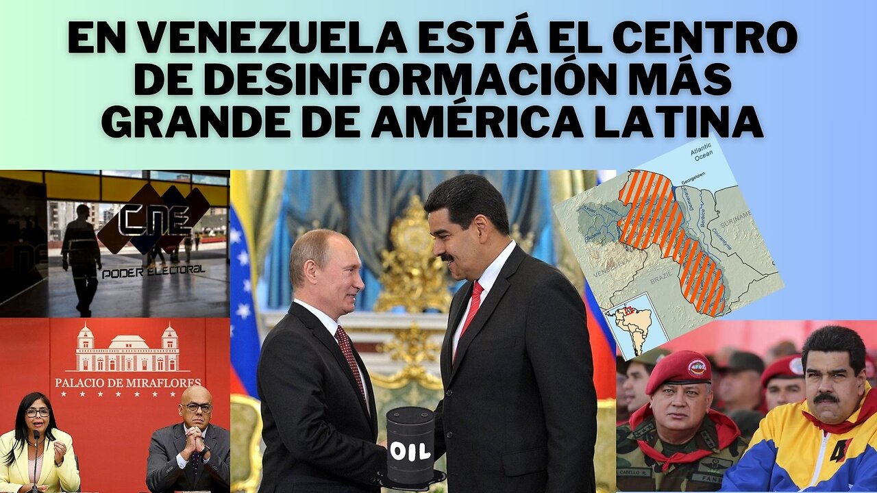 EN VENEZUELA ESTÁ EL CENTRO MÁS GRANDE DE DESINFORMACIÓN DE AMÉRICA LATINA