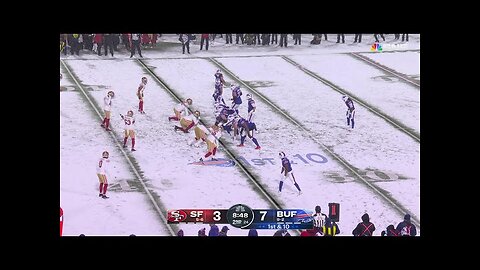 65-yard TD! James Cook goes dashing through the snow for six