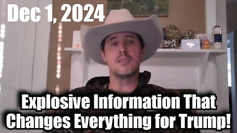 Derek Johnson HUGE Intel Dec 1: Explosive Information That Changes Everything for Trump!