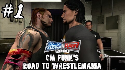 WWE SmackDown vs. Raw 2009 - CM Punk's Road To Wrestlemania - Part 1