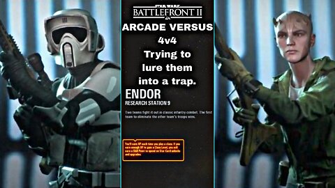 XB1 Star Wars Battlefront 2 G298, 2P local splitscreen Arcade on Research Station 9, Specialists!