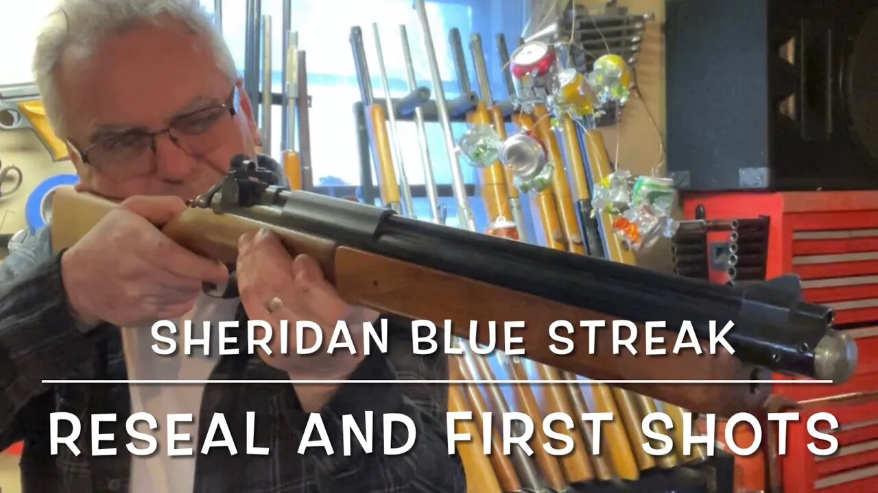 Sheridan Blue Streak. Pump cup replacement and testing. What a beast!