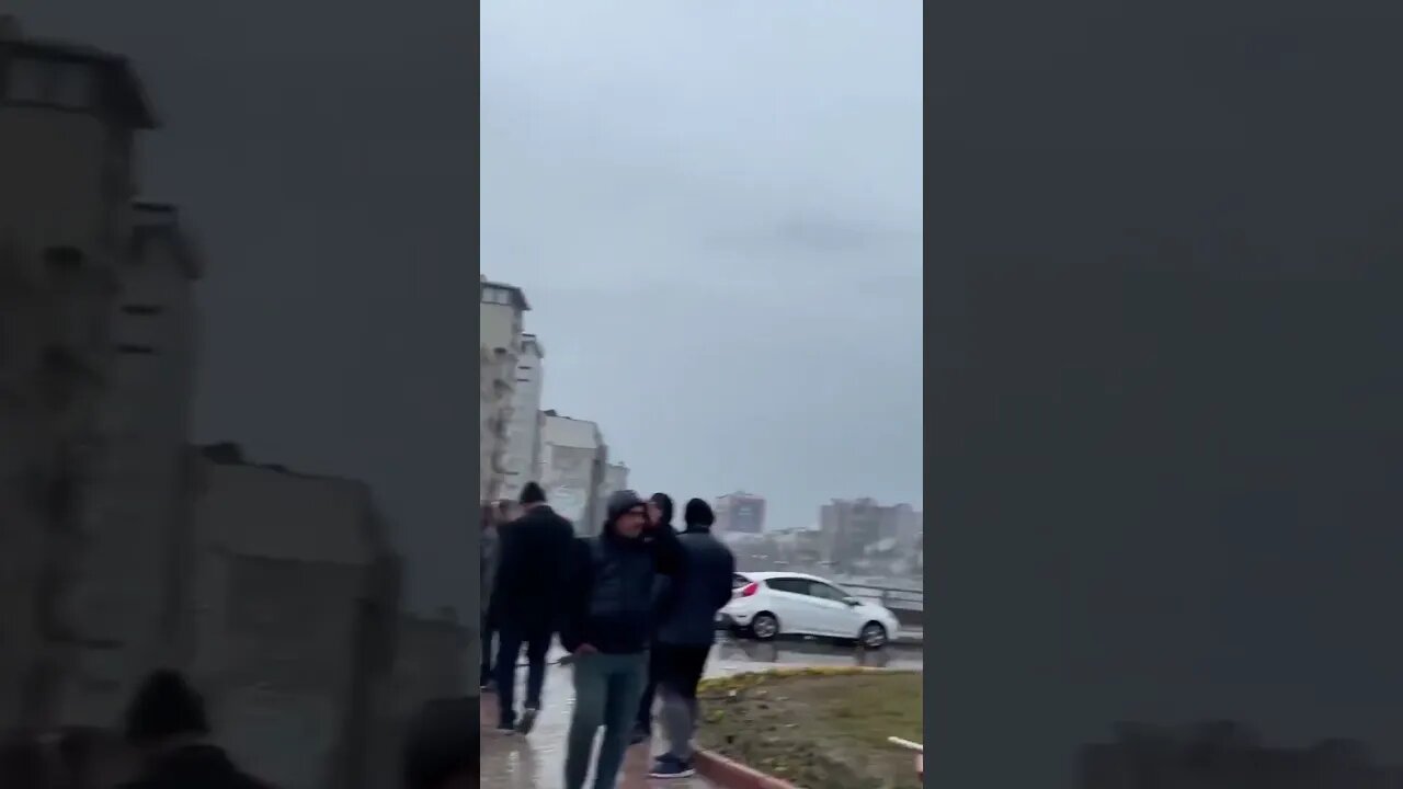 A powerful earthquake hit southern Turkey near the Syrian border #earthquake #shorts